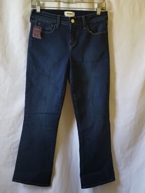L'AGENCE Women's Dark Indigo Boot Cut Jeans